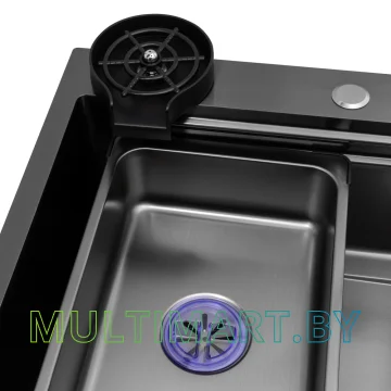 Кухонная мойка ARFEKA ECO AR 750x450 BLACK PVD NANO картинка 4